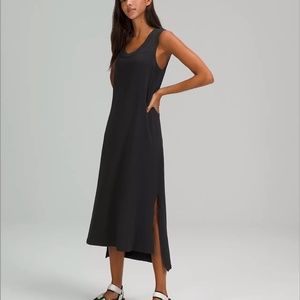 Lululemon All Yours Tank Maxi Dress in Black